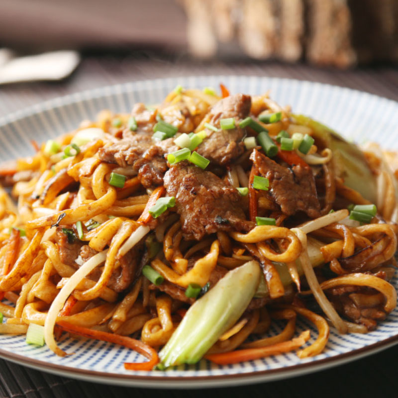 E23.Nouilles sauté au boeuf